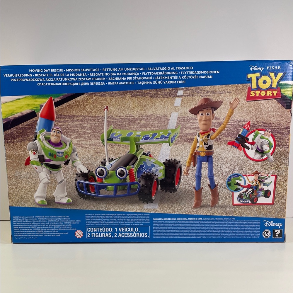 Disney Toy Story Buzz and Woody Moving Day Rescue Playset - Picture 2 of 3